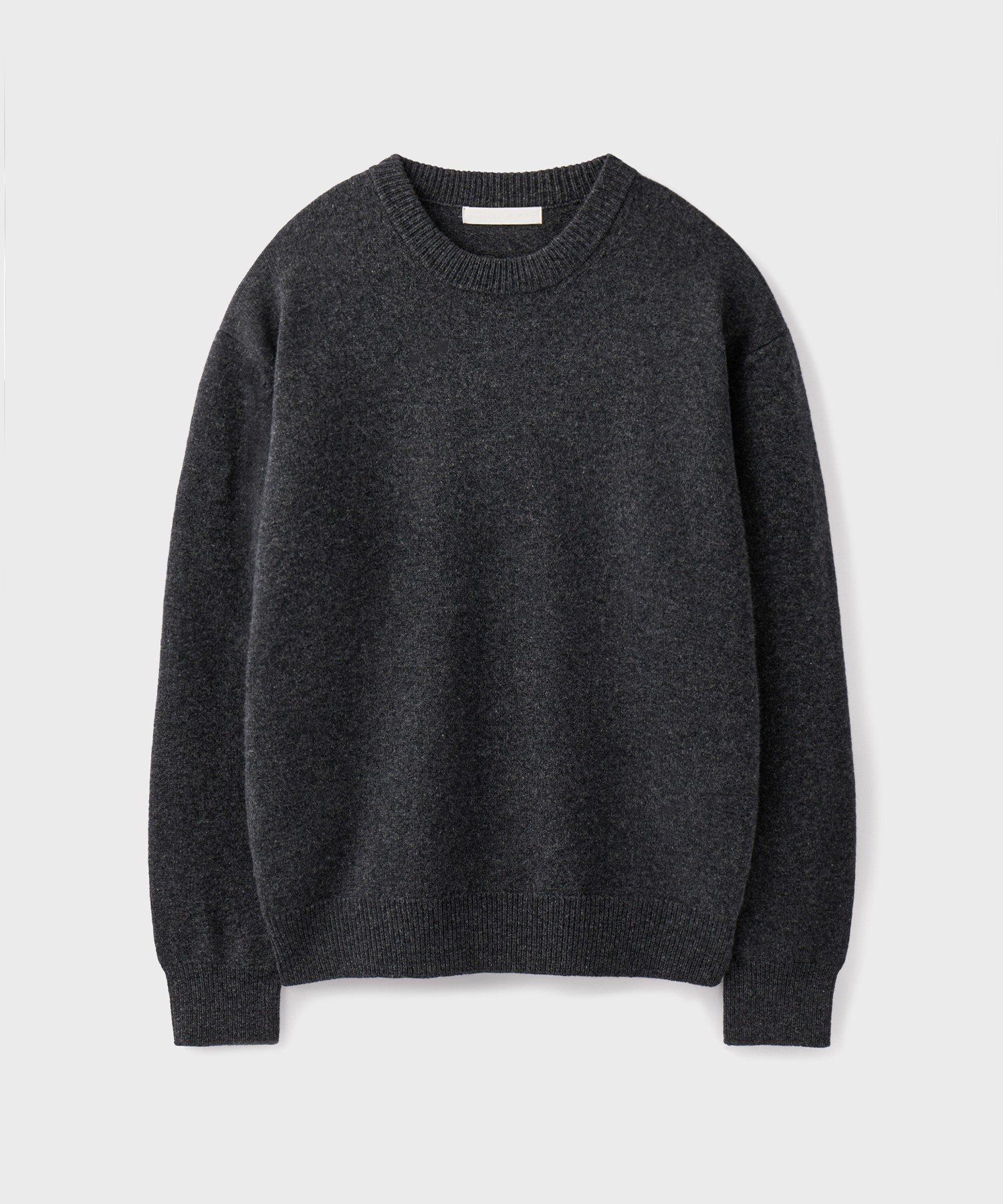 LOUNGE WOOL SPRING KNIT  [CHARCOAL]