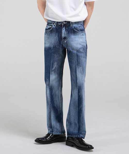 1805 HYBRID BLUE JEANS [WIDE STRAIGHT]