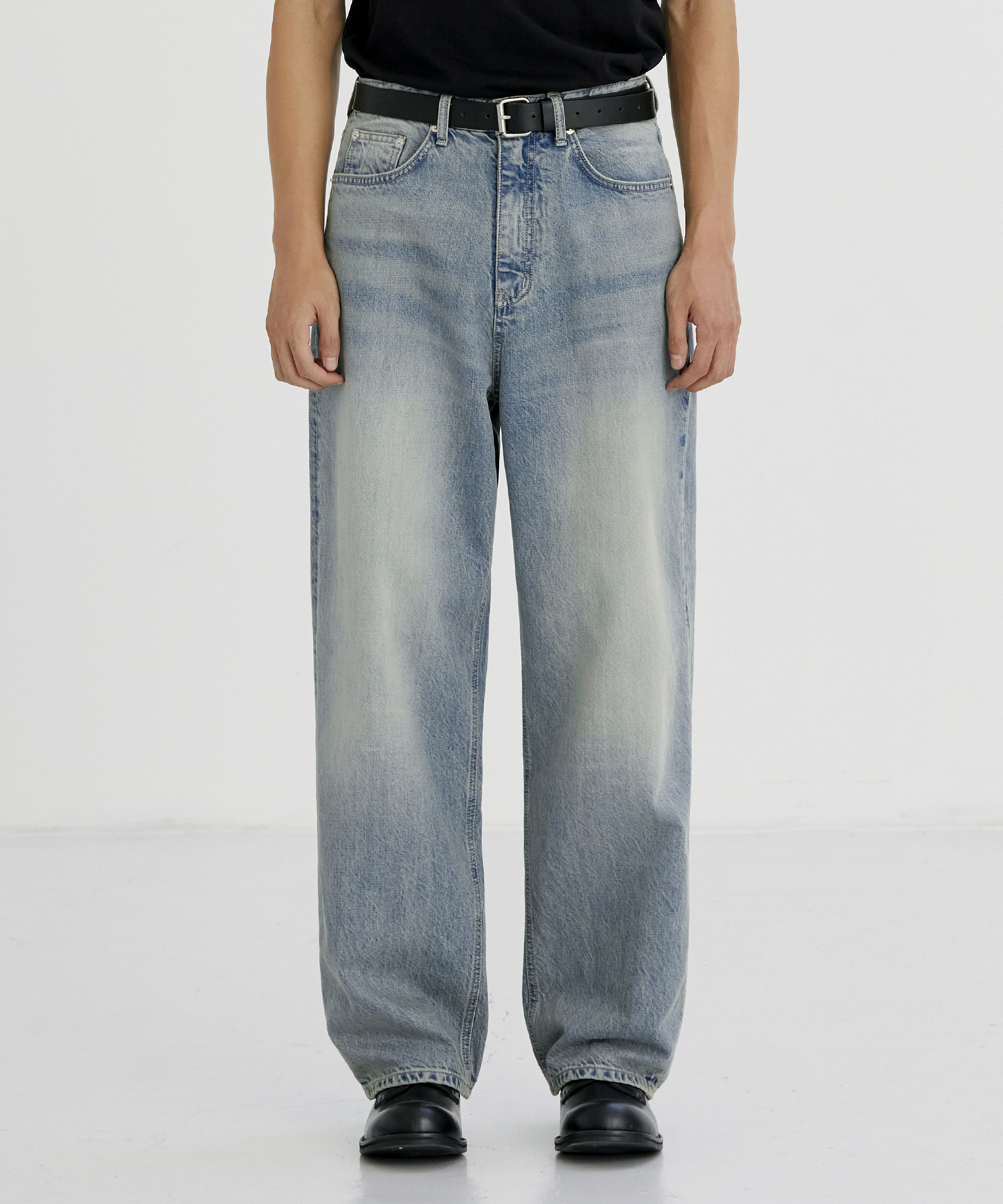 1856 SAND MIST JEANS [EXTRA WIDE STRAIGHT]