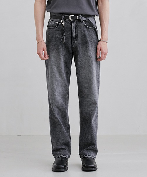 51027 CONE OBSIDIAN JEANS [WIDE STRAIGHT]